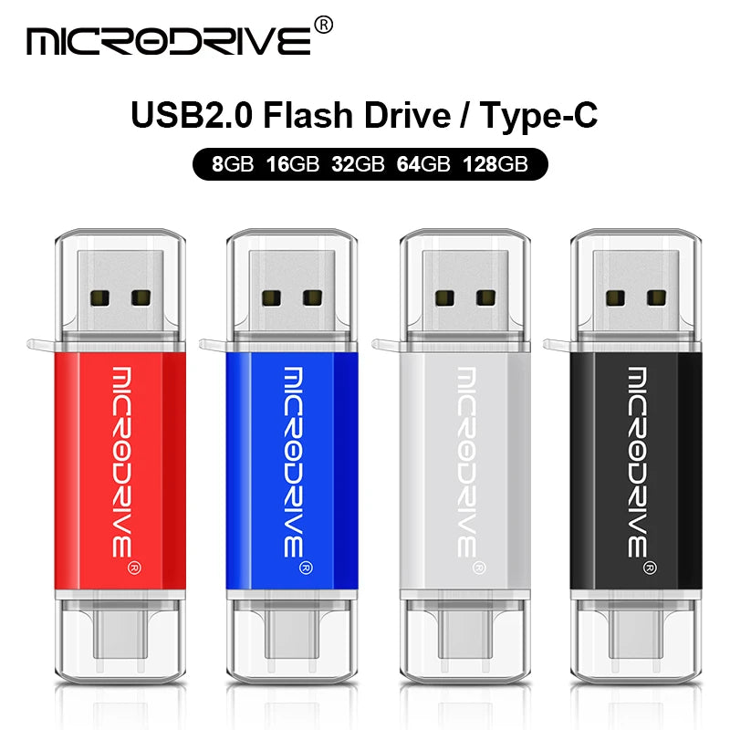 Pendrive Type C OTG USB Flash Drive