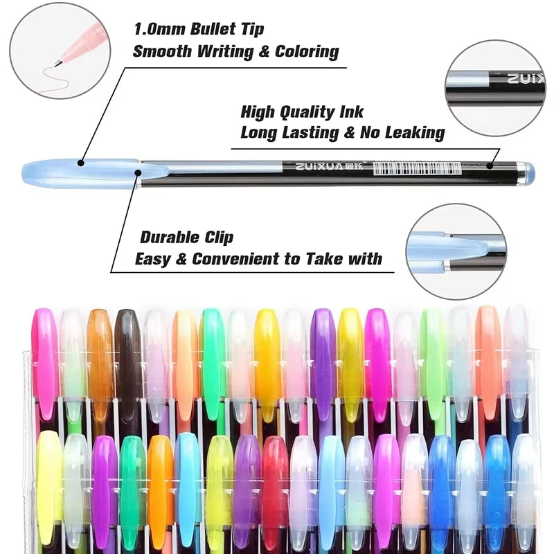 Glitter Gel Pen Set