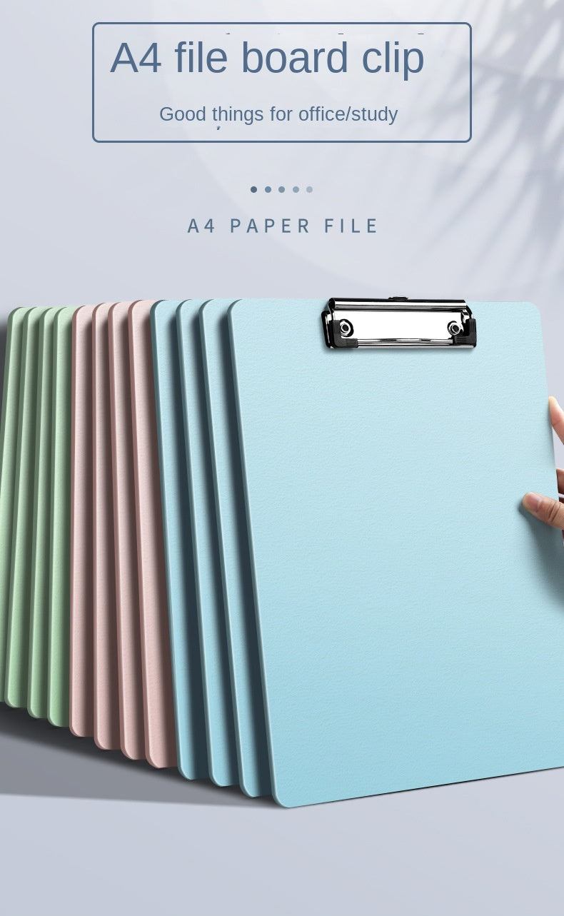 A4 Waterproof Clipboard Writing Pad File Folder