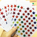 Children's Gold-Plated Award Glitter Stickers