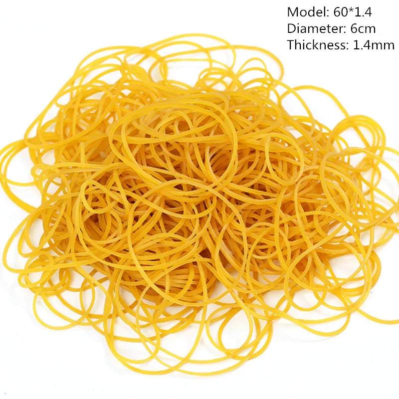 100 Pcs Various size Elastic Rubber Bands