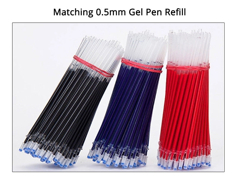 Gel Bullet Tip 0.5mm Pen Set