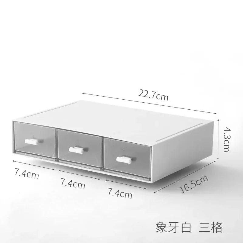 Stackable Storage Drawers Desktop Storage Boxes