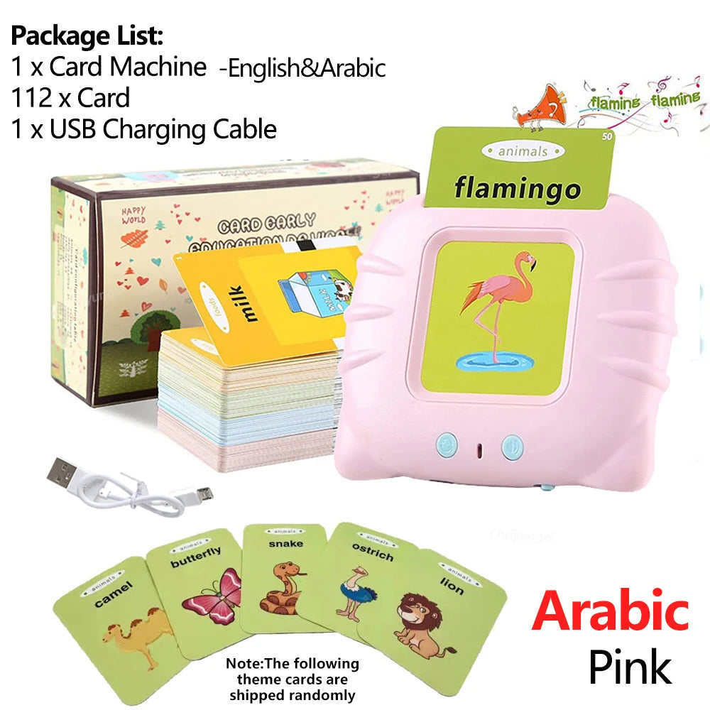 Early Education Language Flash Card Learning Toys