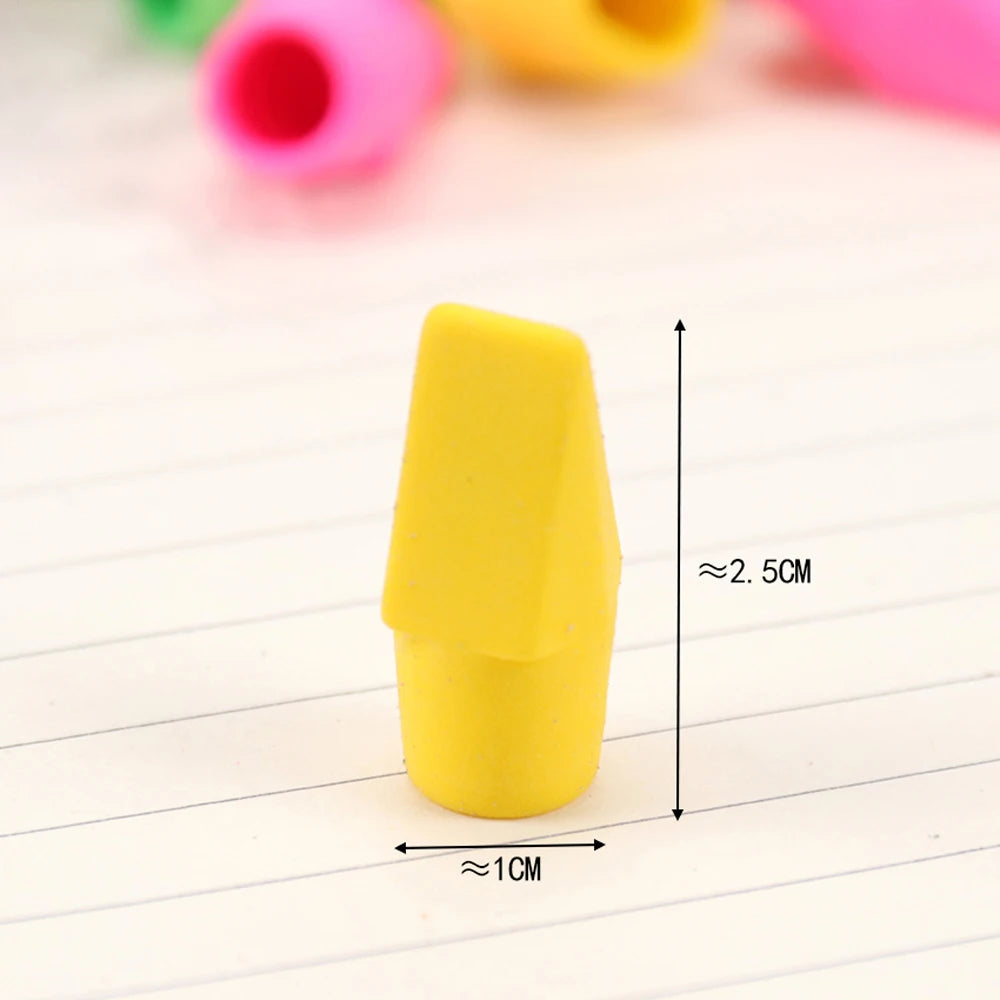 Assorted Colors Painting Pencil Top Erasers