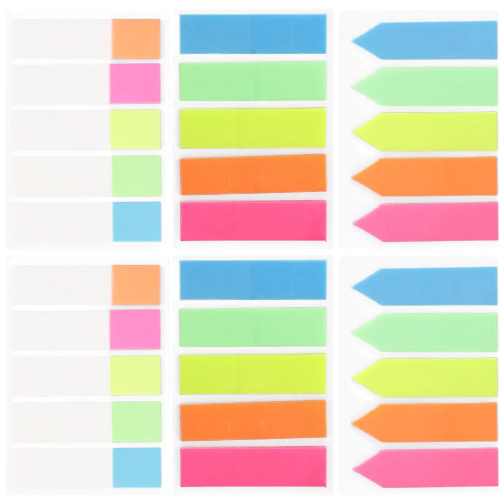 Colorful Reading Stickers Portable Page