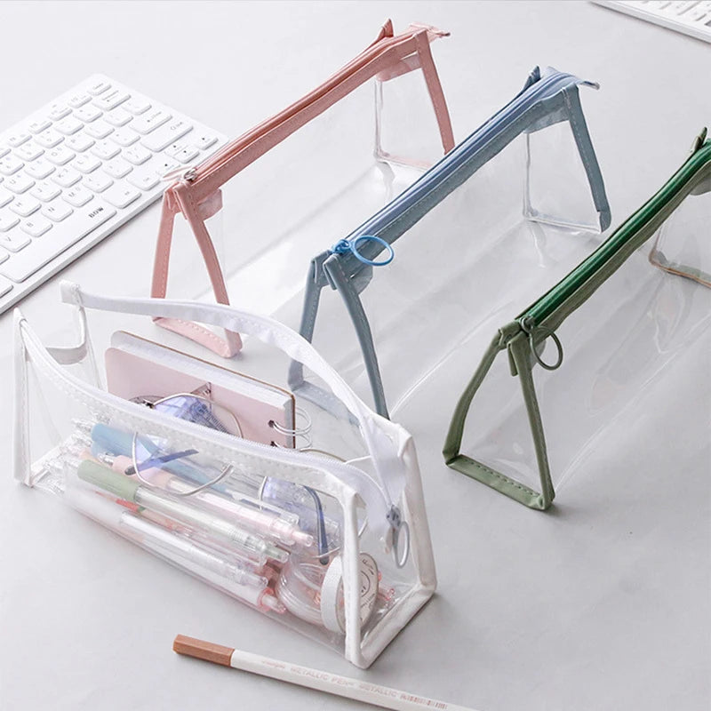 Transparent Pencil Case Large Capacity