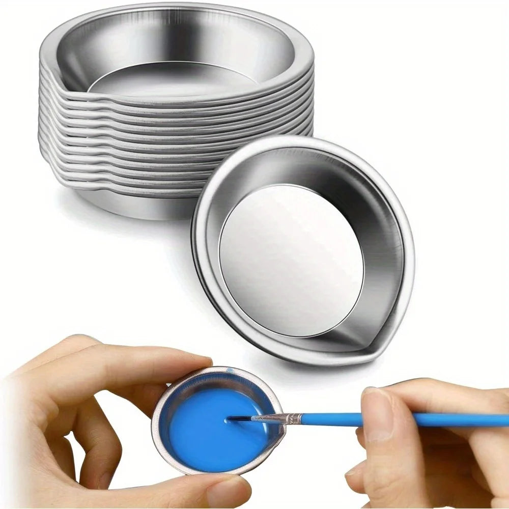 Durable Stainless Steel Paint Palette Set