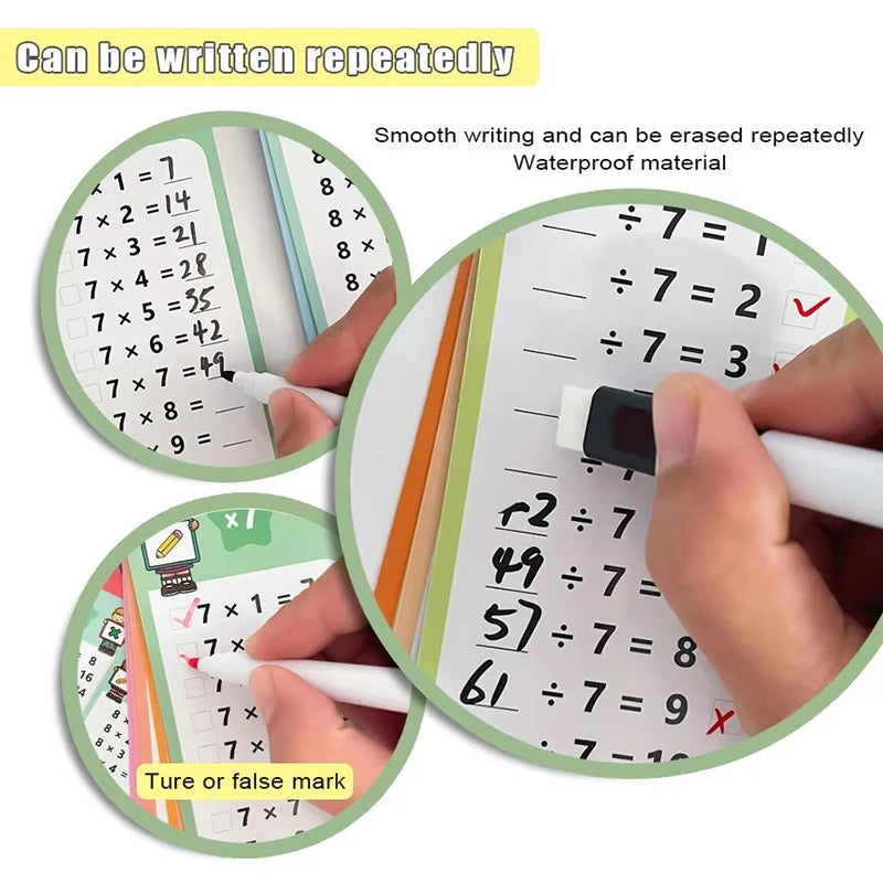 Math Training Cards 15pcs