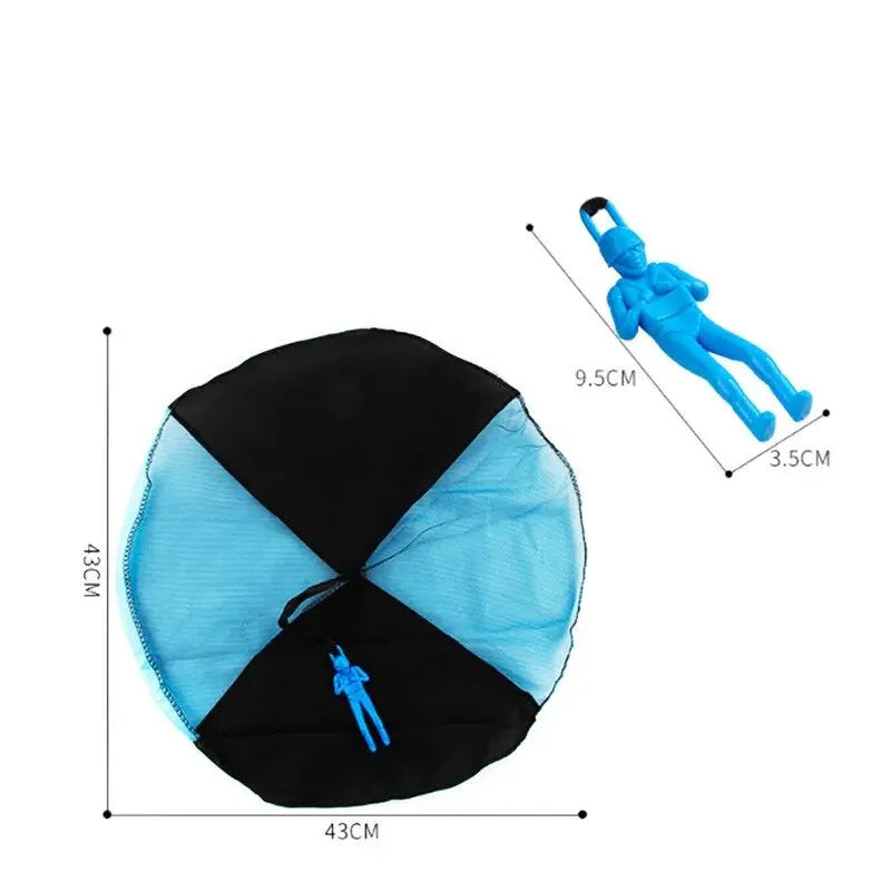 4pcs Color Random Hand Throwing Parachute