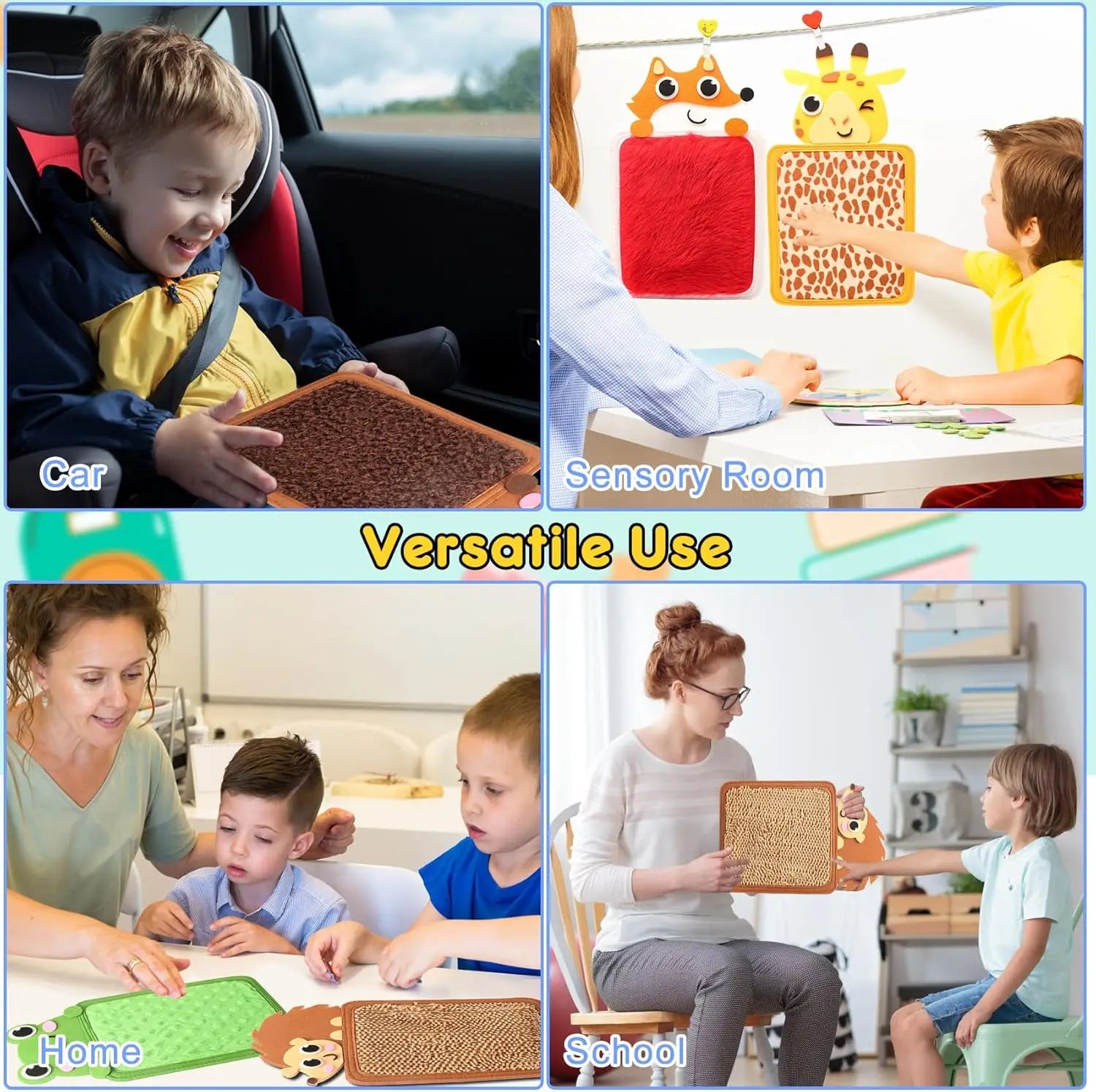 Sensory Tactile Mat Developmental Education