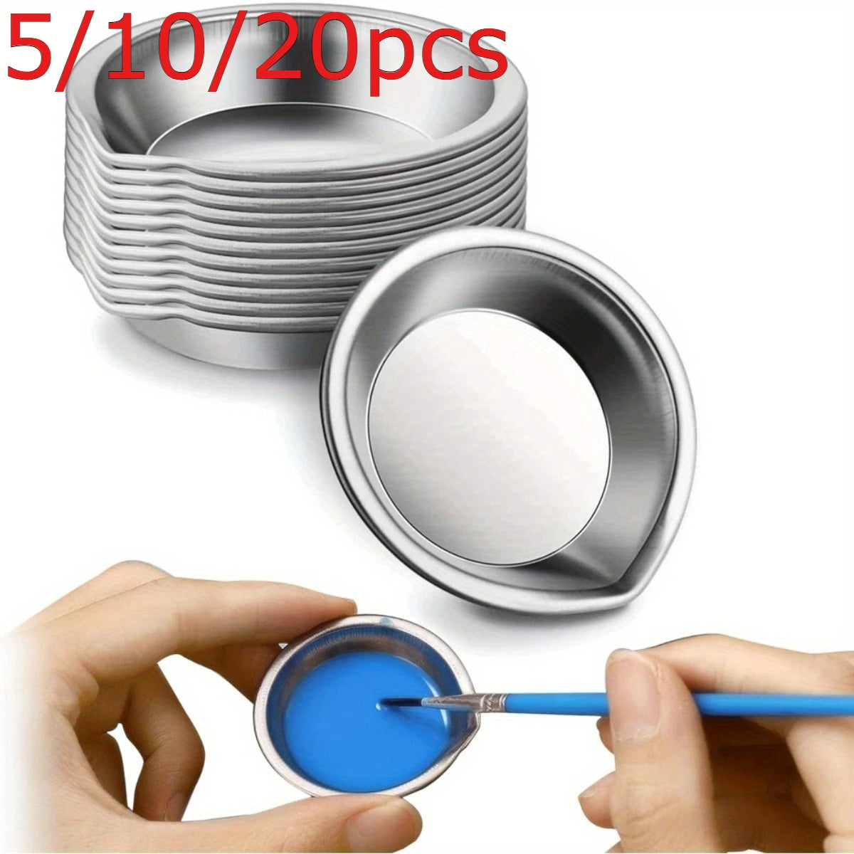 Durable Stainless Steel Paint Palette Set