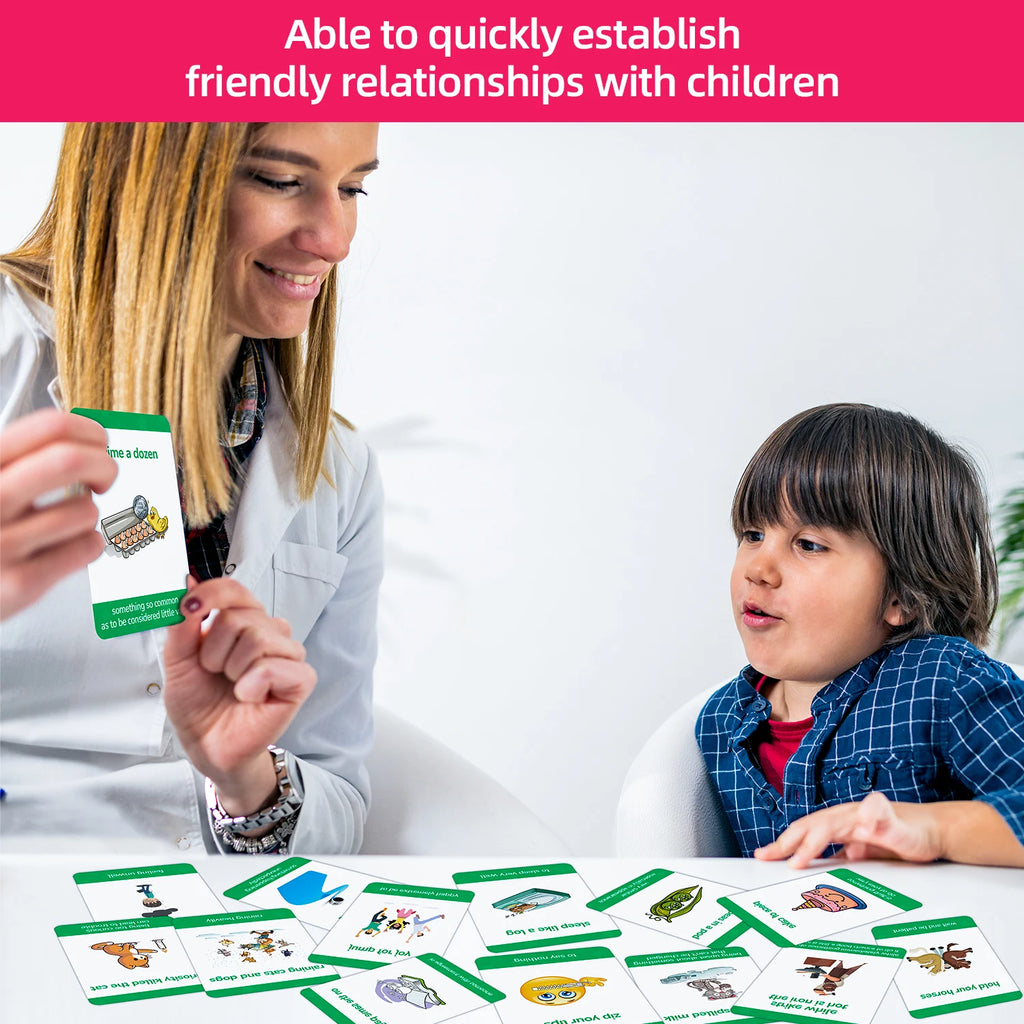 15pcs English Proverb Flashcards
