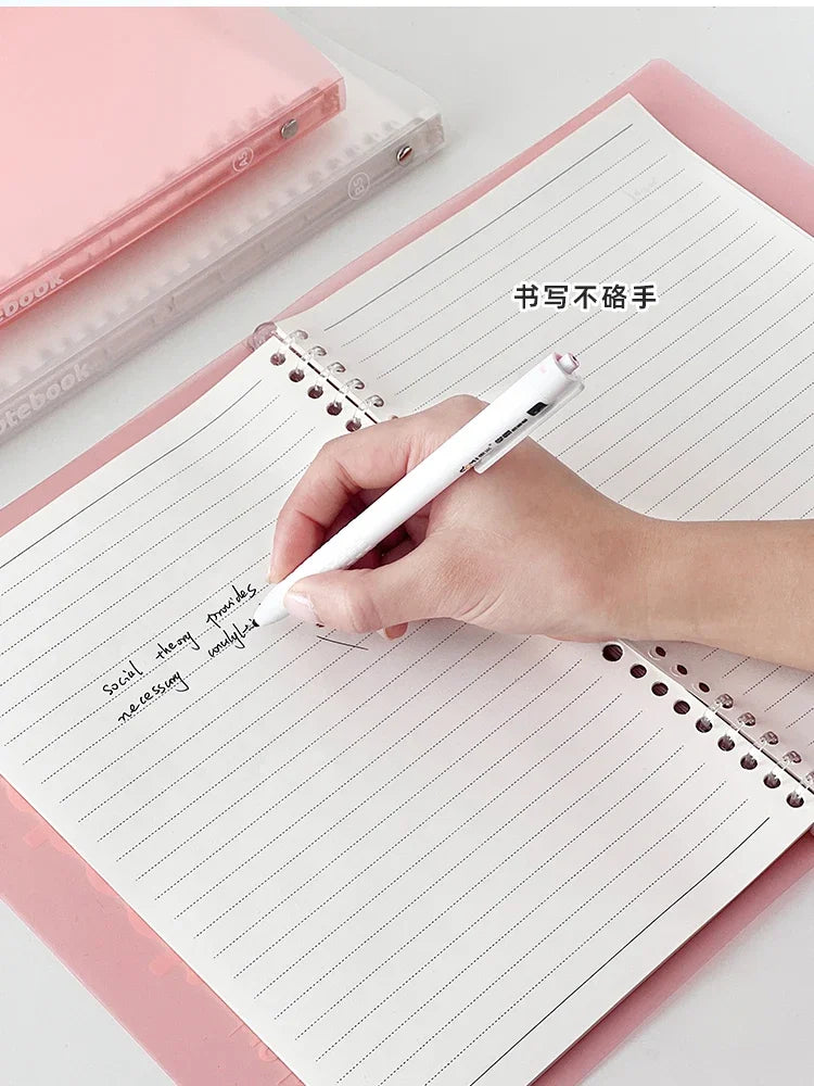 A5/B5 Binder Notebook Loose Leaf 30 Sheets