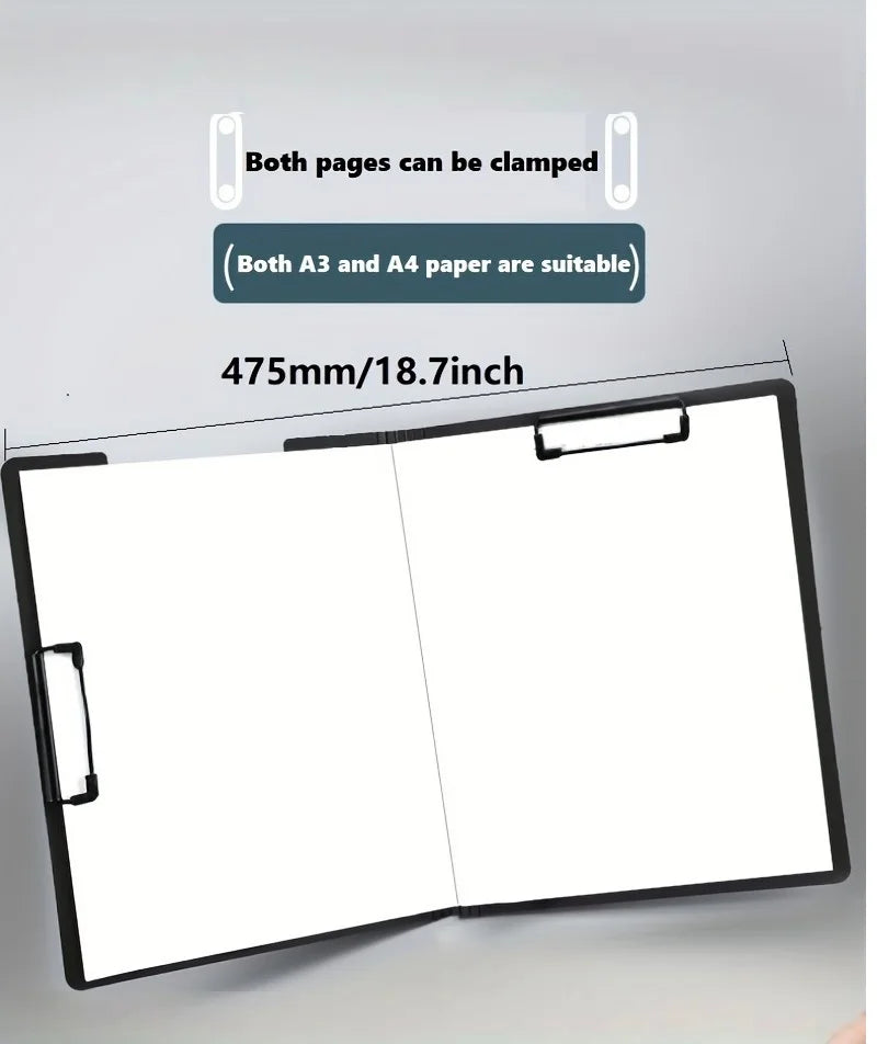1pcs A4 File Folder Clipboard Writing Pad