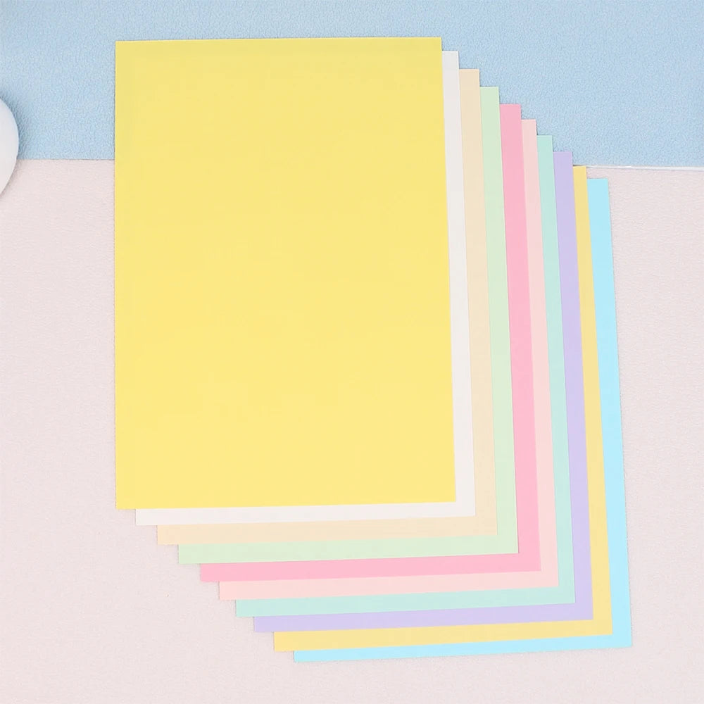10/20Pcs A4 Colored Cardstock Papers