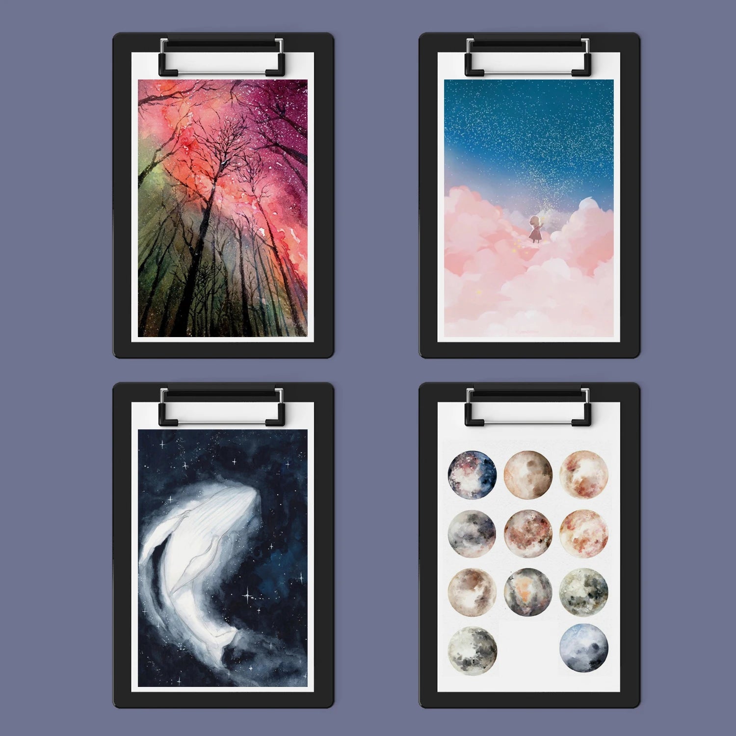 Seamiart 6/12 Watercolor Paint Set