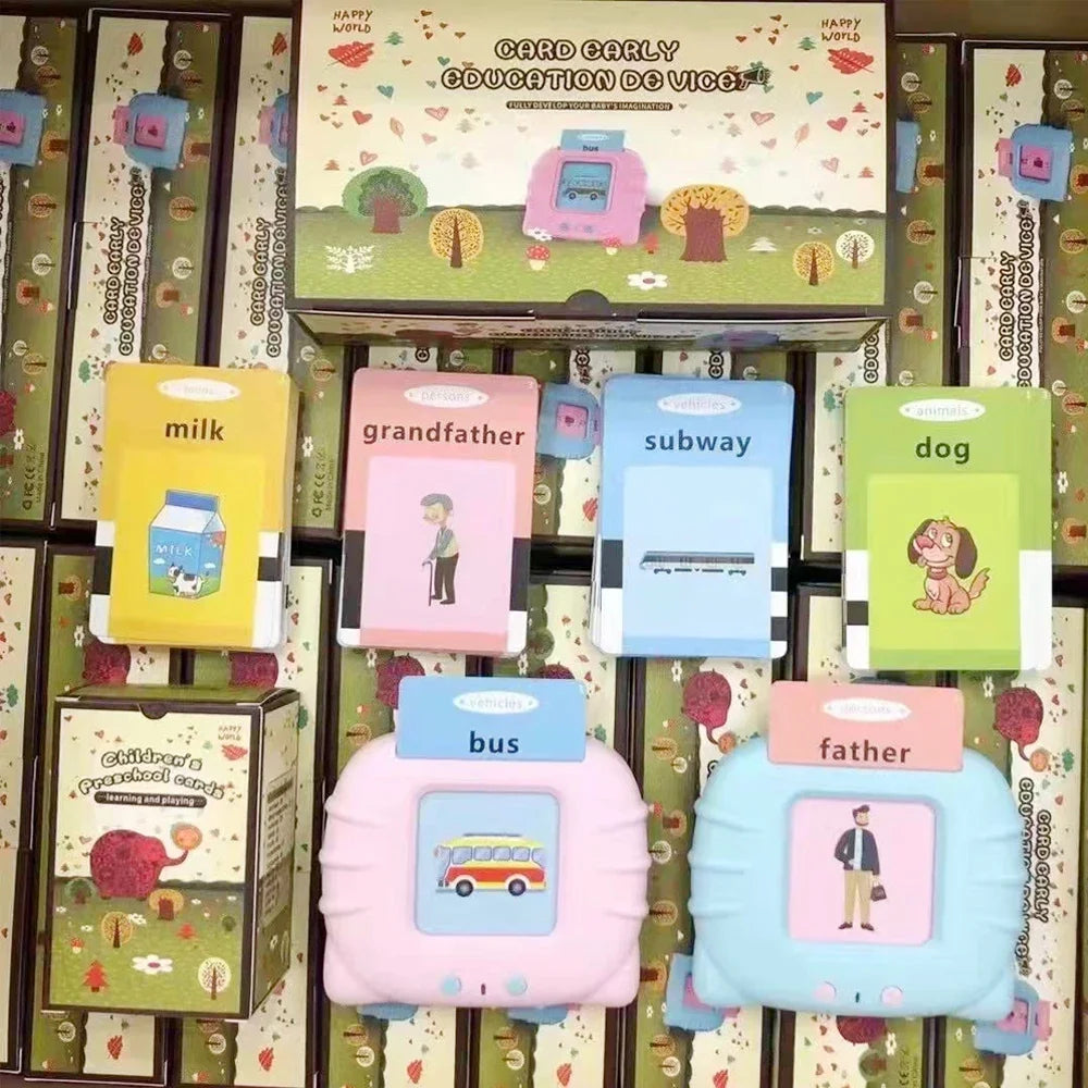 Early Education Language Flash Card Learning Toys