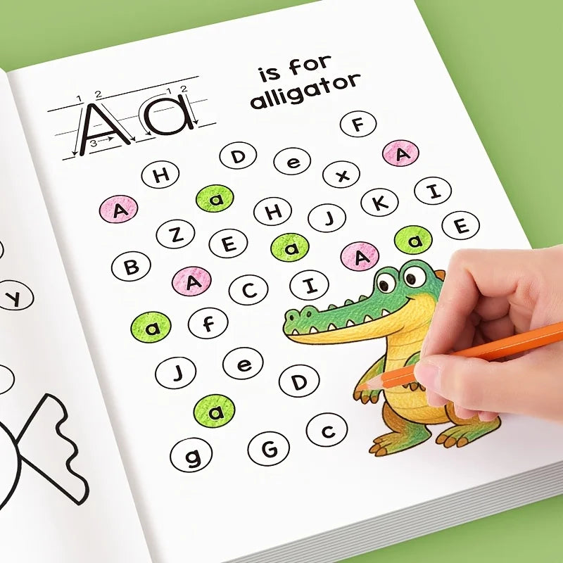 Children's Alphabet Practice Book
