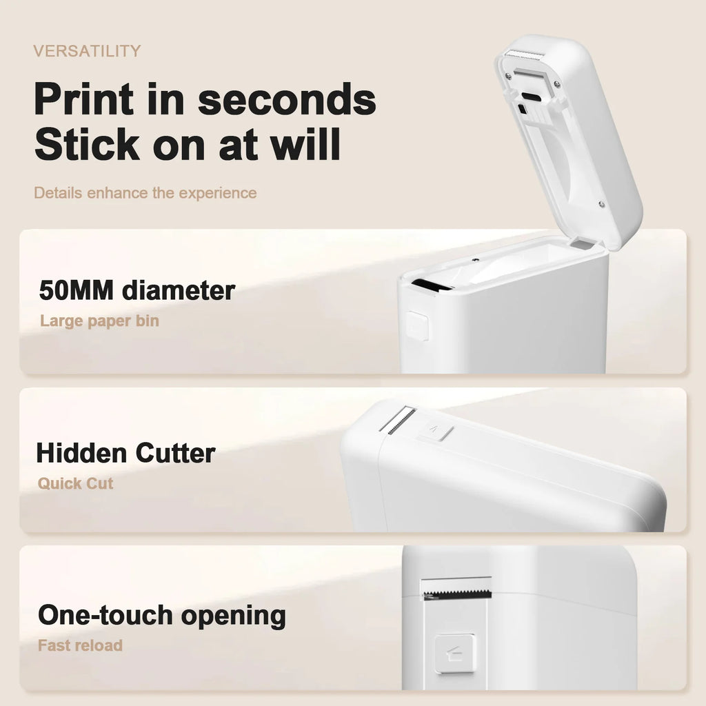 Label Maker Machine with Tape