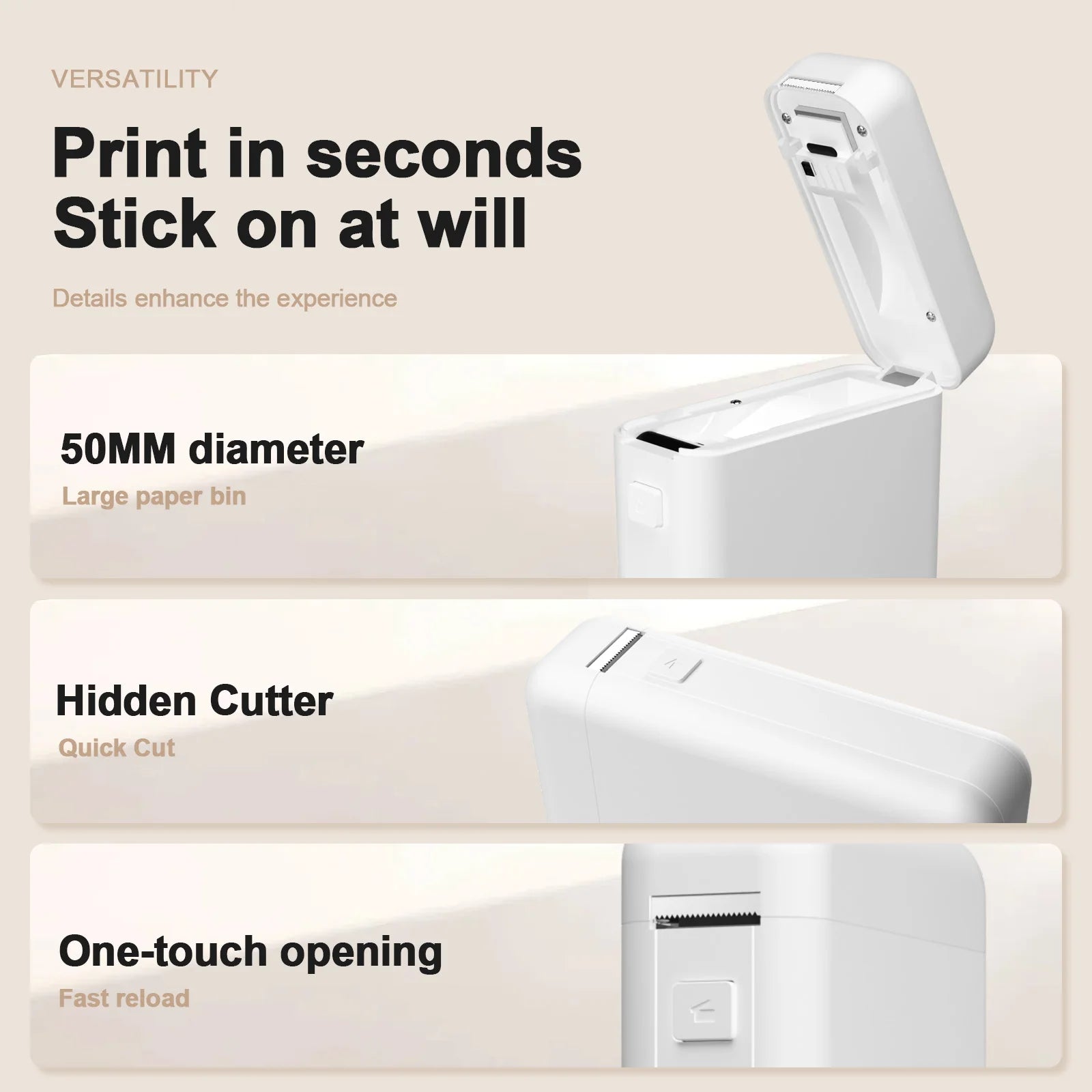 Label Maker Machine with Tape