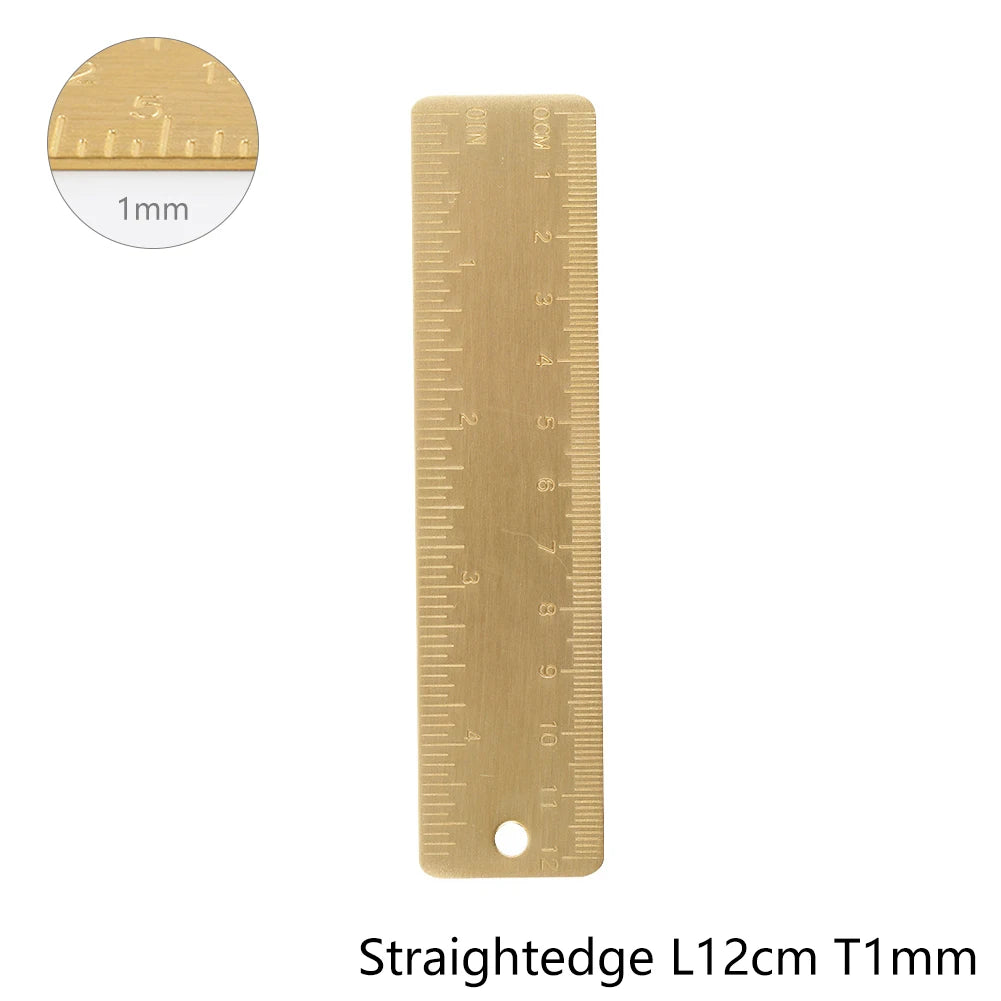 Creative Metal Brass Math Utensils