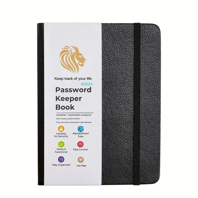 Password Keeper Book With Alphabetical Tabs