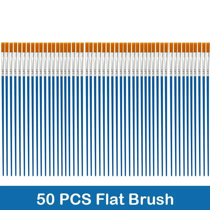 10/20/50Pcs Paint Brushes Set