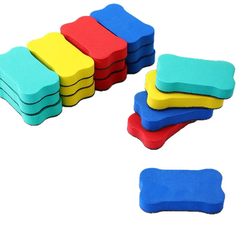 30Pcs Random Color Colorful Whiteboard Dry Erasers