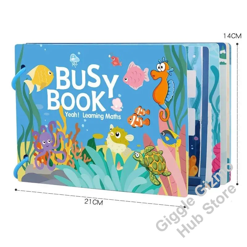 Busy Book for Toddlers Ages 2-6