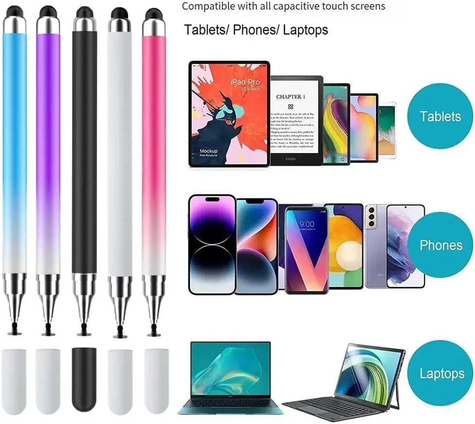 2 in 1 Universal Stylus Pen