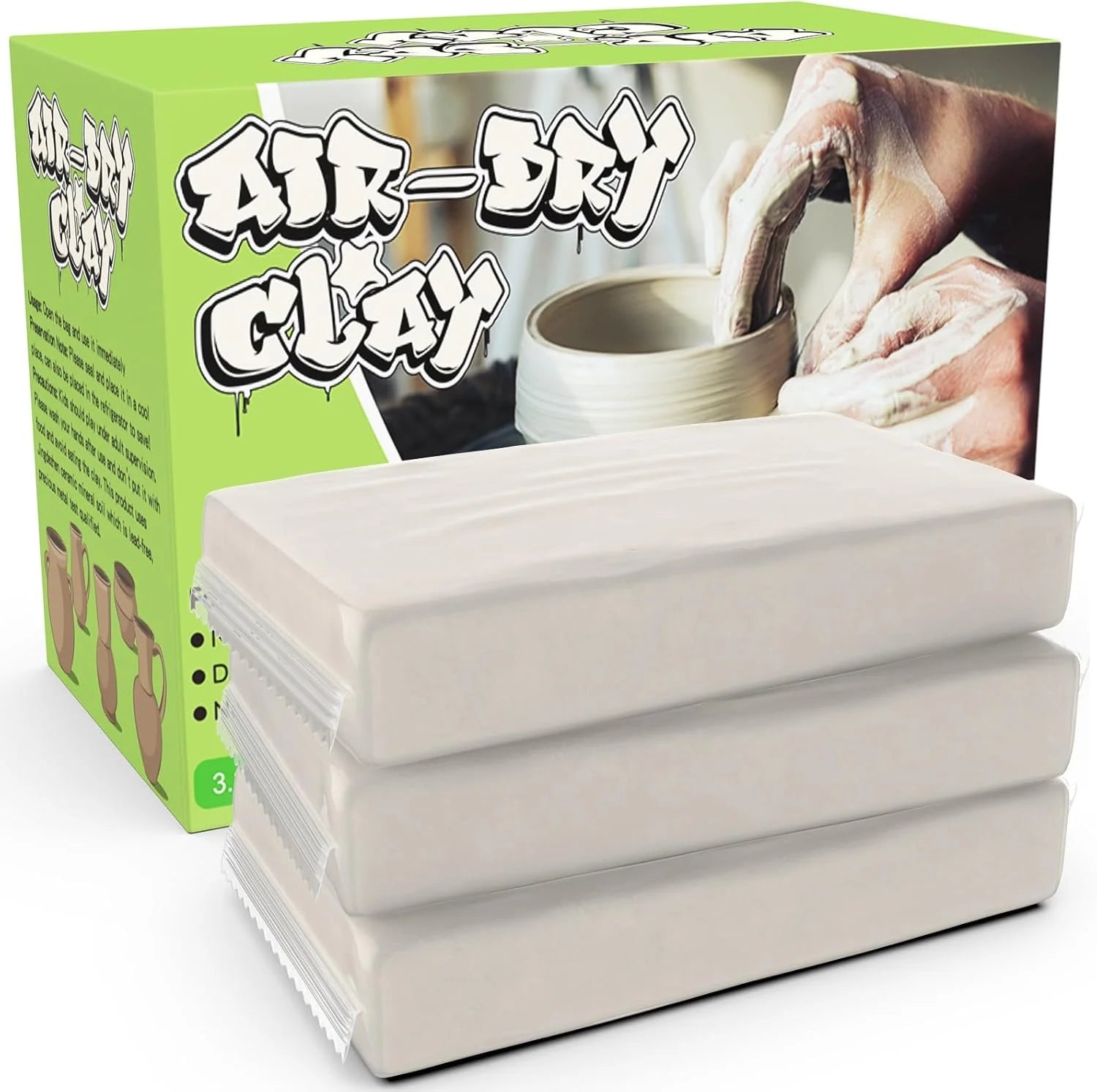 Premium Air Dry Clay for Kids