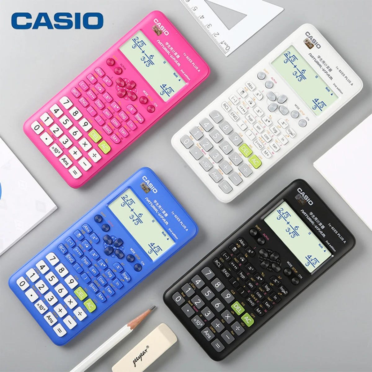 Casio Genuine FX-82ES Multifunction Scientific Calculator