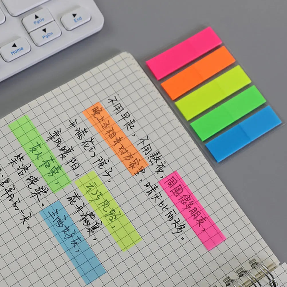 Colorful Reading Stickers Portable Page