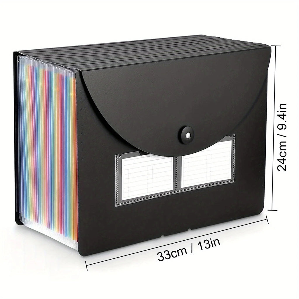 Plastic Accordion Folder Storage Bag