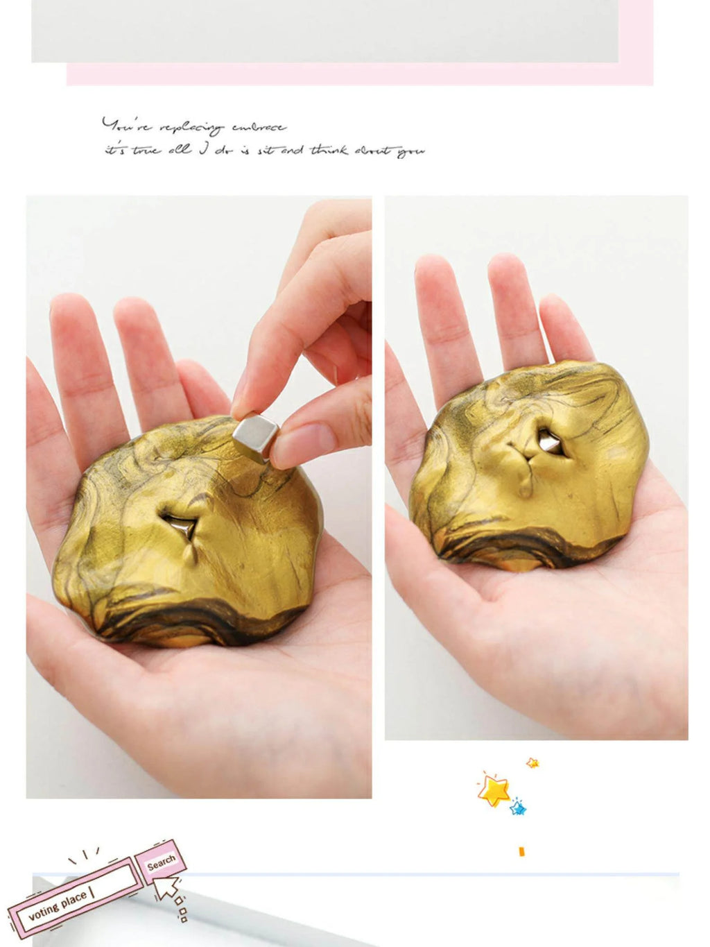 Magnetic Putty Slime Gravity Defying Magnet