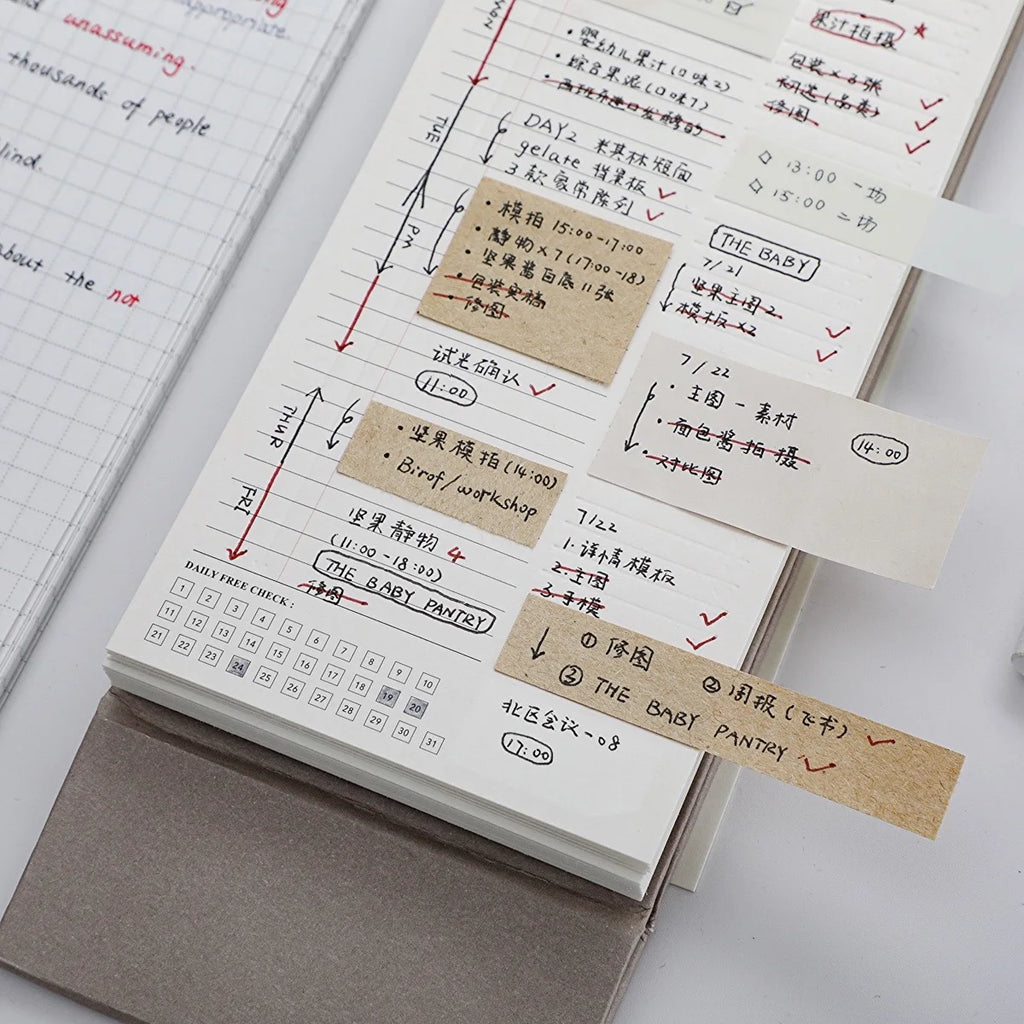 Bview Art 28-sheet Monthly Planner Notebook
