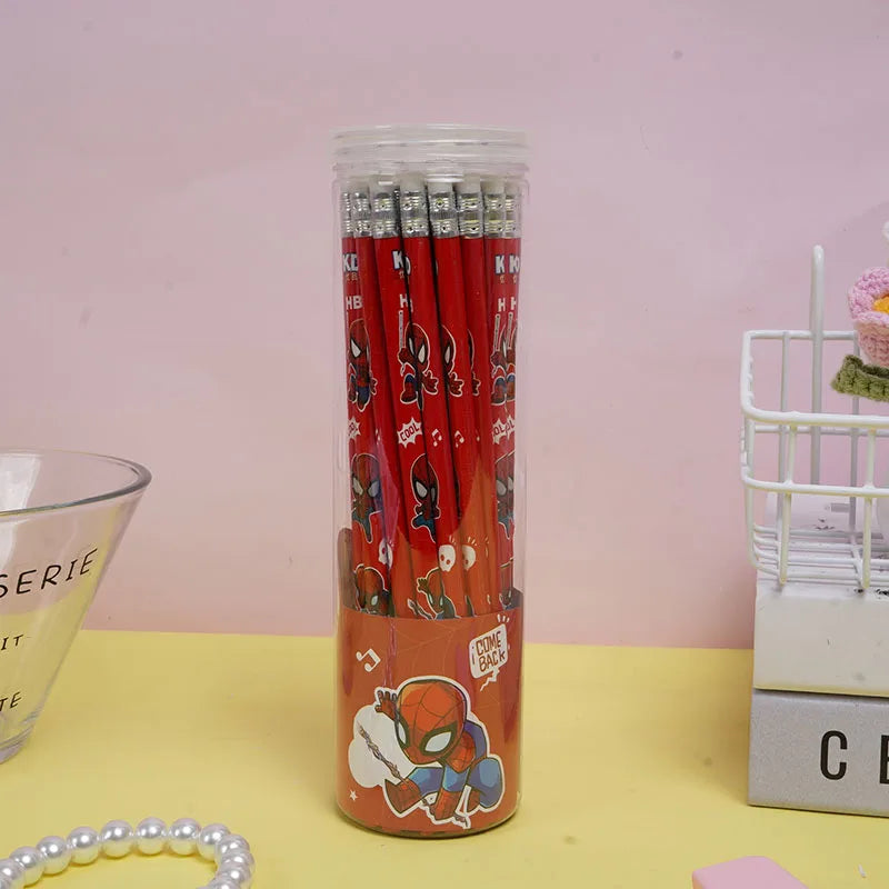 30pcs/set Spiderman HB Pencils