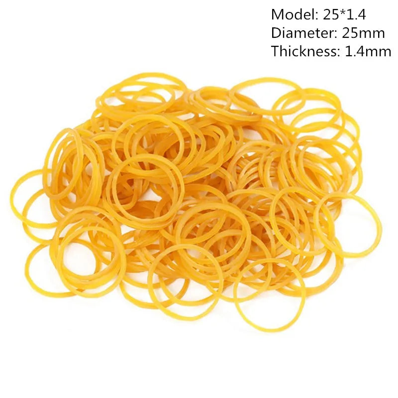 100 Pcs Various size Elastic Rubber Bands