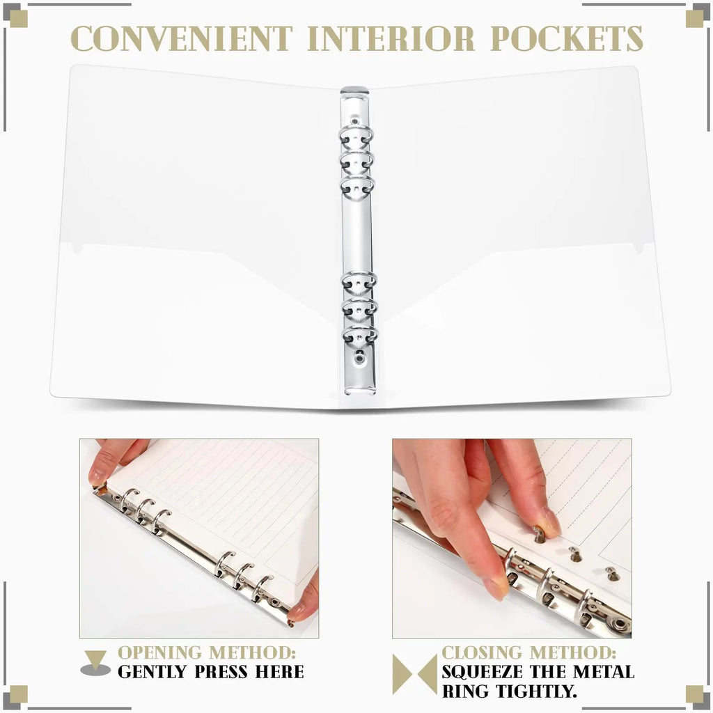 175-Page Capacity Ringed Binder