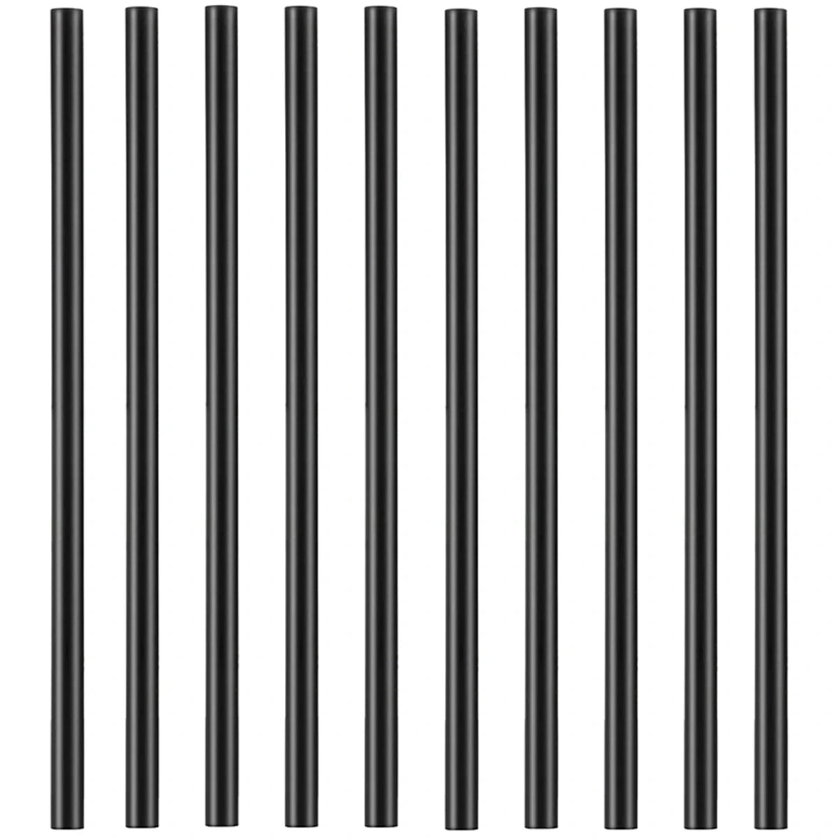 10pcs Color Black Wood Pencils 7 In 1 Pencil Gradient