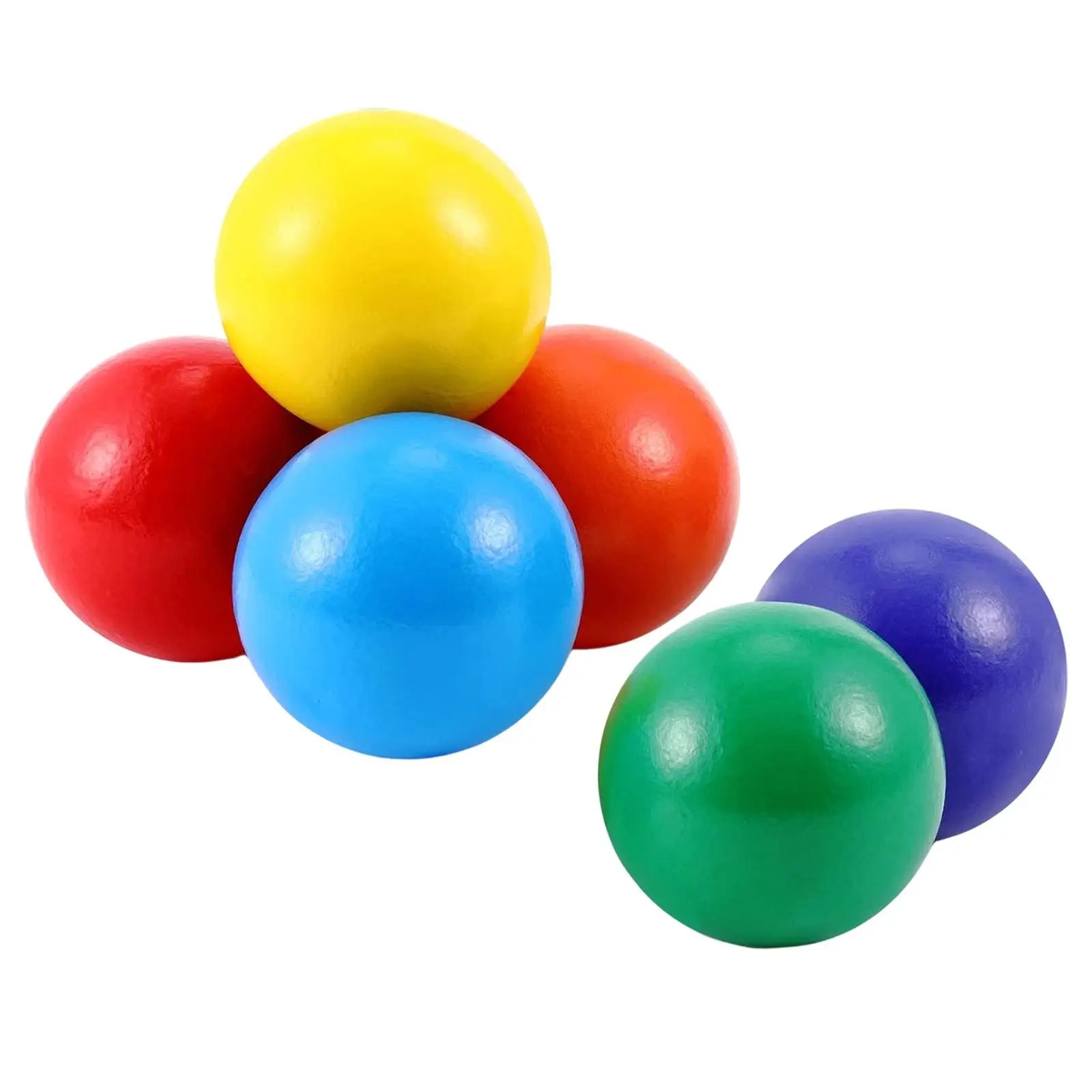 Kids Educational Wooden Rainbow Balls