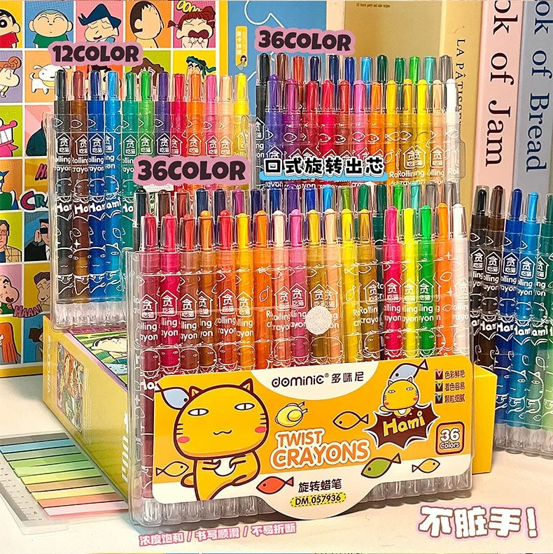 Rotate Color Crayola Washable Crayons Set