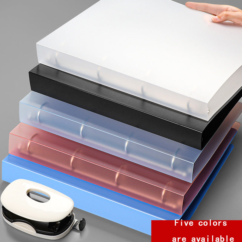 A4 4-hole D-type Clip Binder Folder