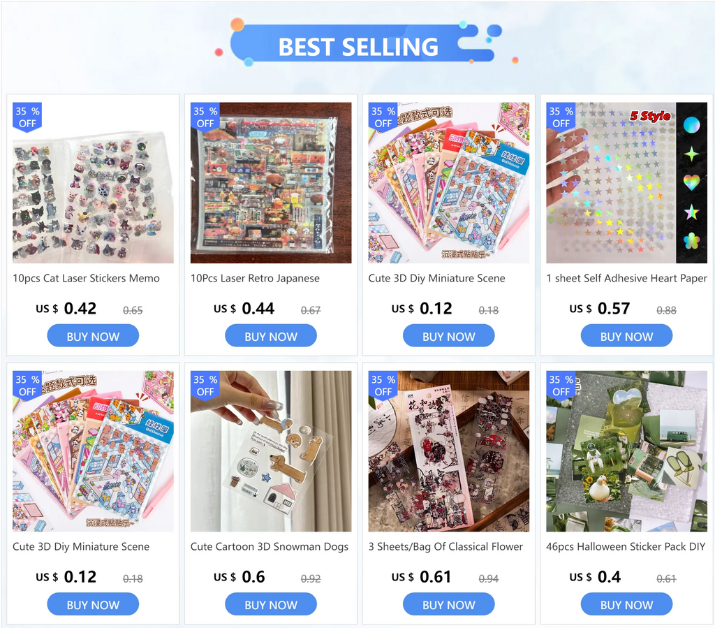 Flower Decorative Washi Tape