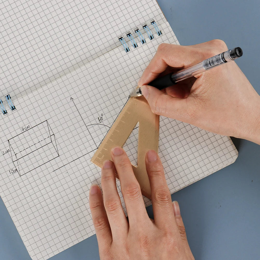 Creative Metal Brass Math Utensils
