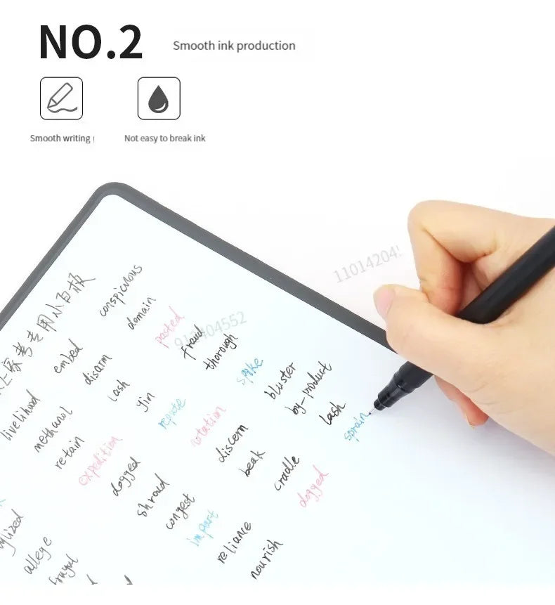 4/8pcs Erasable Whiteboard Pen Fine Point
