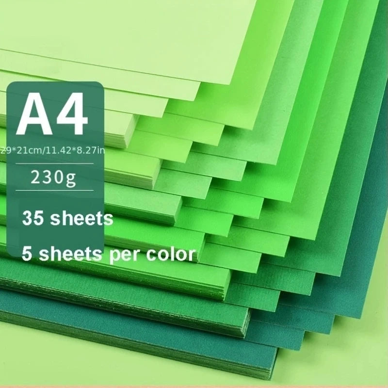 35sheets Colored Paper Cardstock