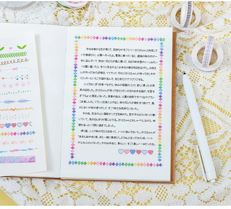 Flower Decorative Washi Tape