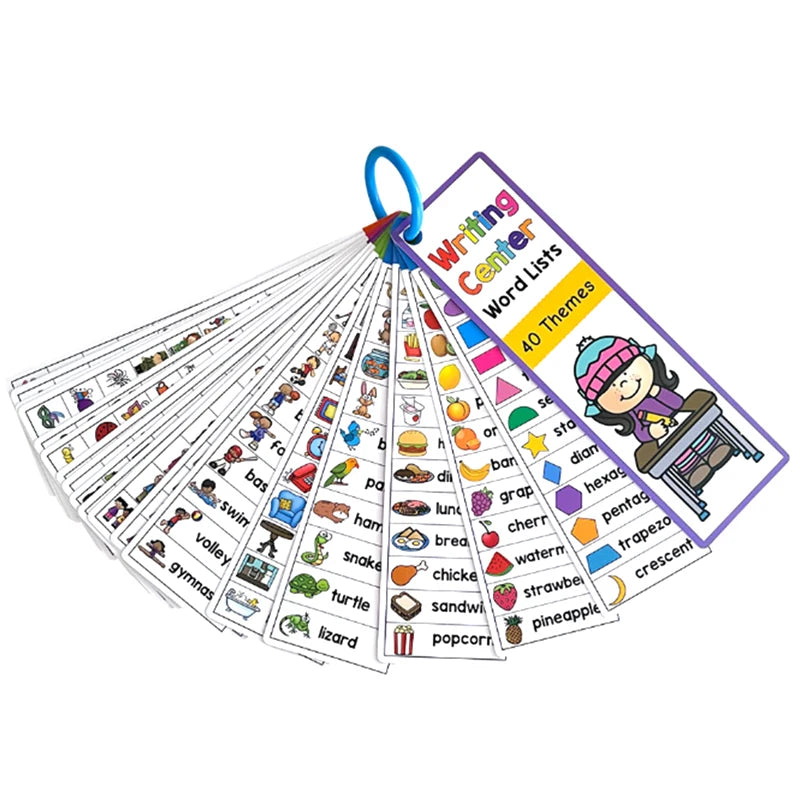 Kindergarten Primary School English Flash Cards
